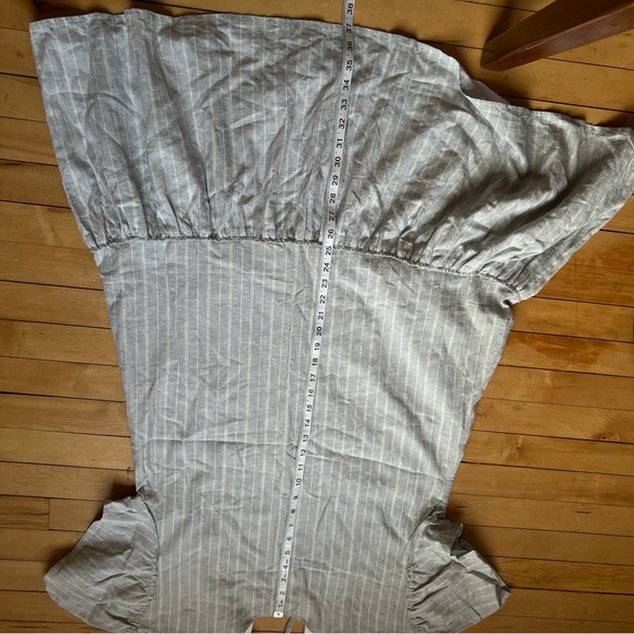 drop waist ruffle hem shift dress - local ethical sustainably made size medium - Picture 8 of 8